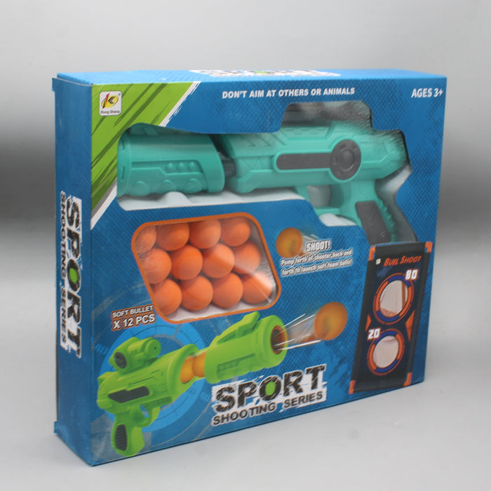 Sport Shooting Gun with Soft Ball  Bullets