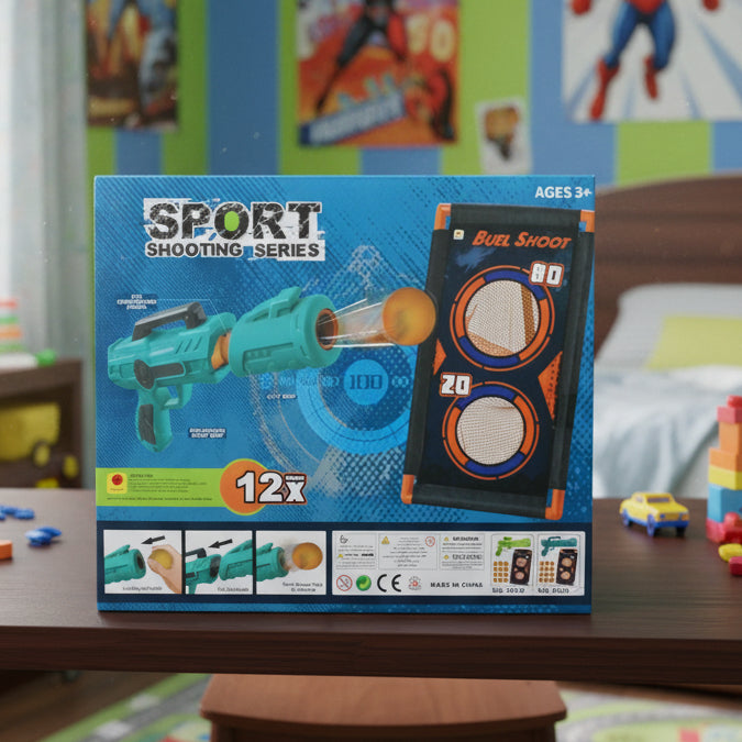 Sport Shooting Gun with Soft Ball  Bullets