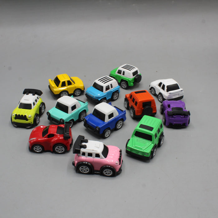 Diecast Mini Vehicle Pack of 12