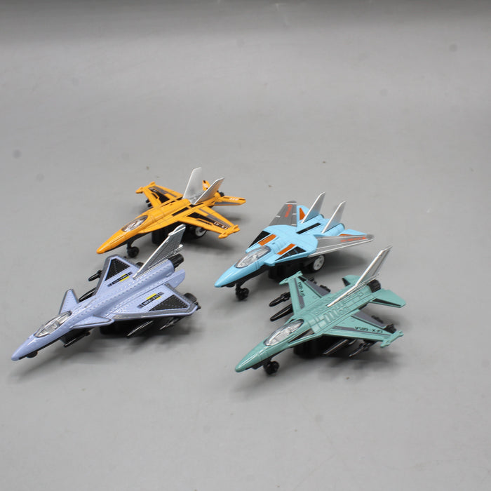 Diecast Warplane Aeroplane Pack of 4