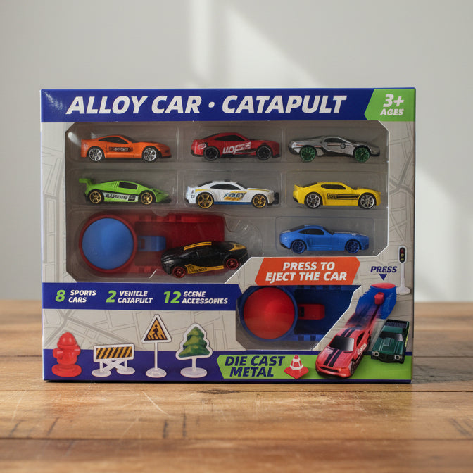 Diecast Catapult Sports Car