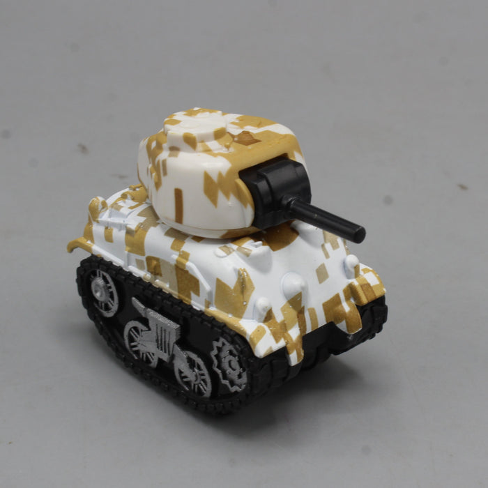 Diecast Mini Military Tank Pack of 4
