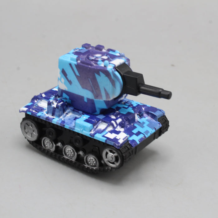 Diecast Mini Military Tank Pack of 4