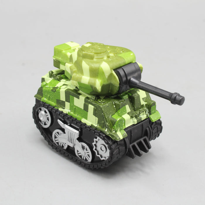 Diecast Mini Military Tank Pack of 4