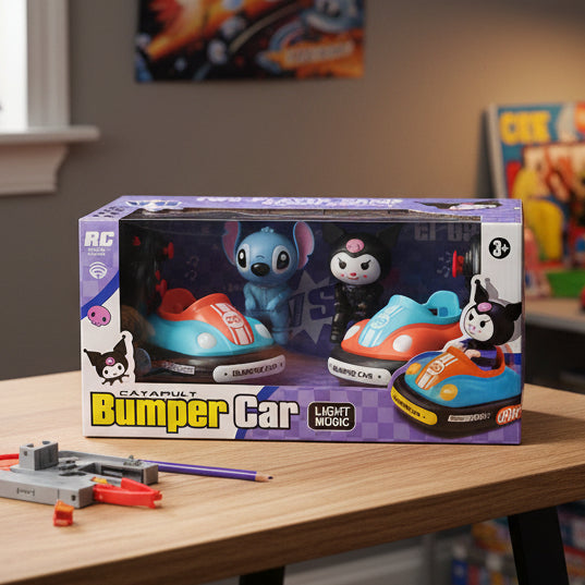 Kuromi & Stitch RC Bumper Car