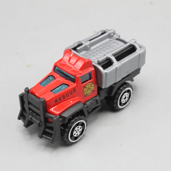 Diecast Fire Brigade Car Pack of 6