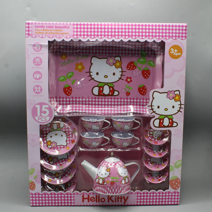 Hello Kitty Tea Set 14 Pieces