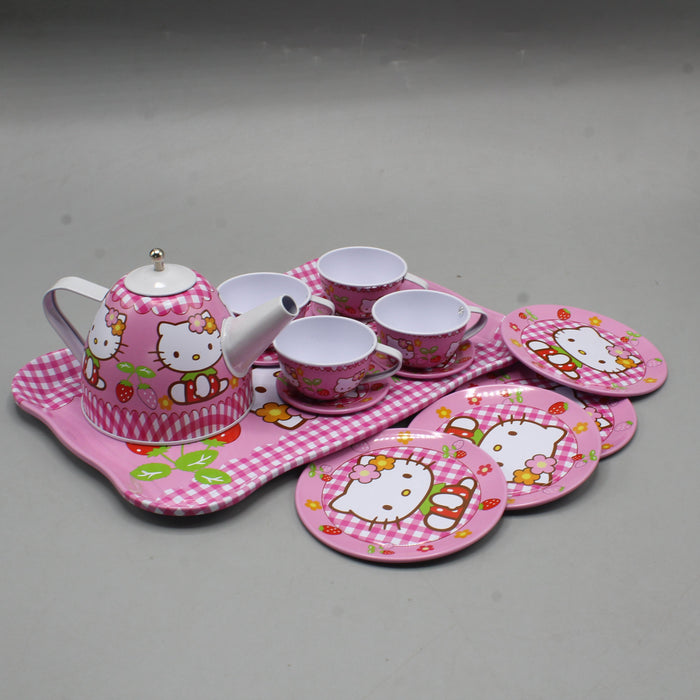 Hello Kitty Tea Set 14 Pieces