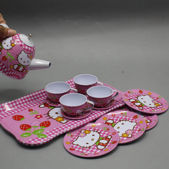 Hello Kitty Tea Set 14 Pieces
