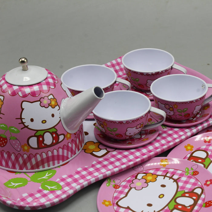 Hello Kitty Tea Set 14 Pieces