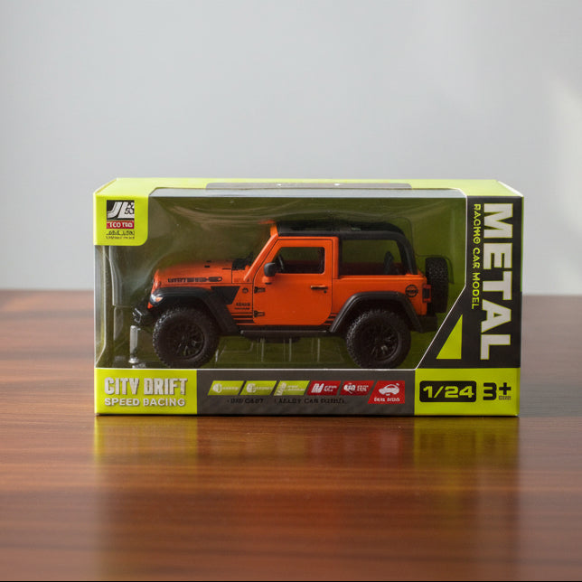 Diecast Wrangler Rubicon Jeep with Light & Sound
