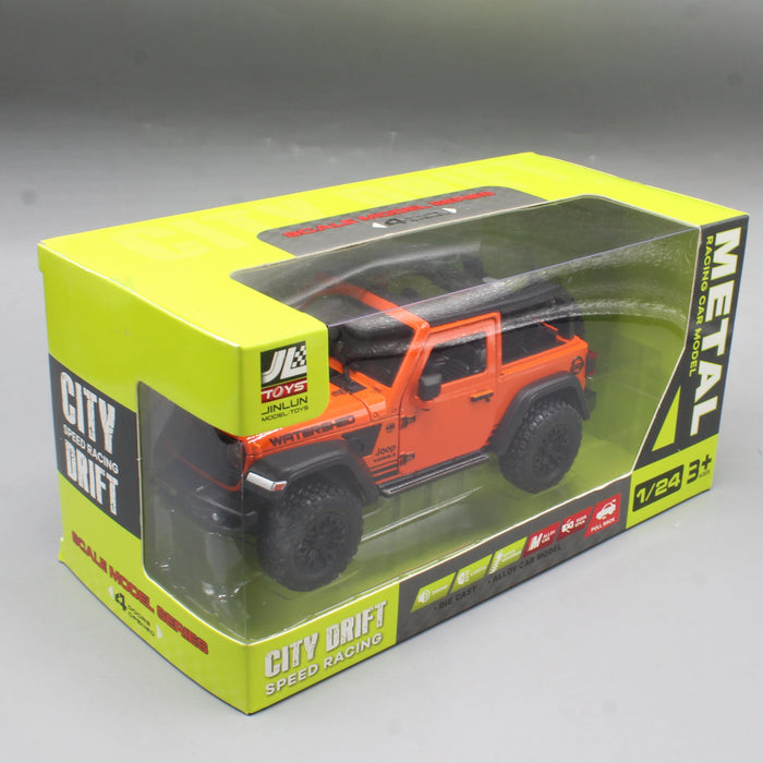 Diecast Wrangler Rubicon Jeep with Light & Sound