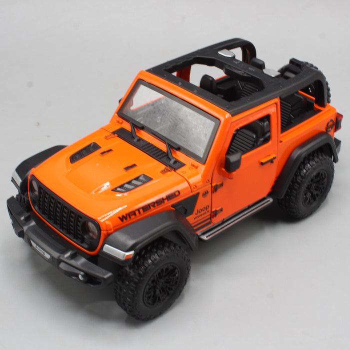 Diecast Wrangler Rubicon Jeep with Light & Sound