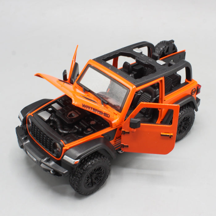 Diecast Wrangler Rubicon Jeep with Light & Sound