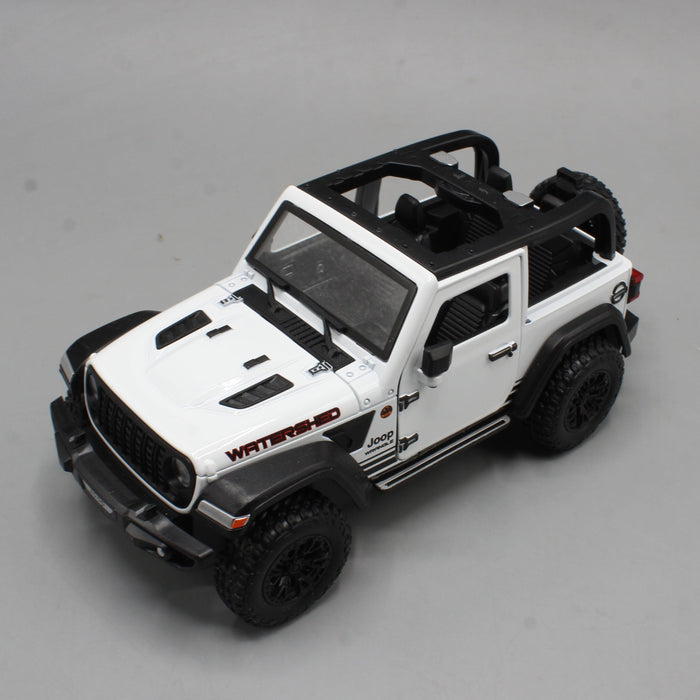 Diecast Wrangler Rubicon Jeep with Light & Sound