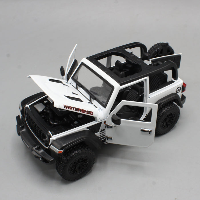 Diecast Wrangler Rubicon Jeep with Light & Sound