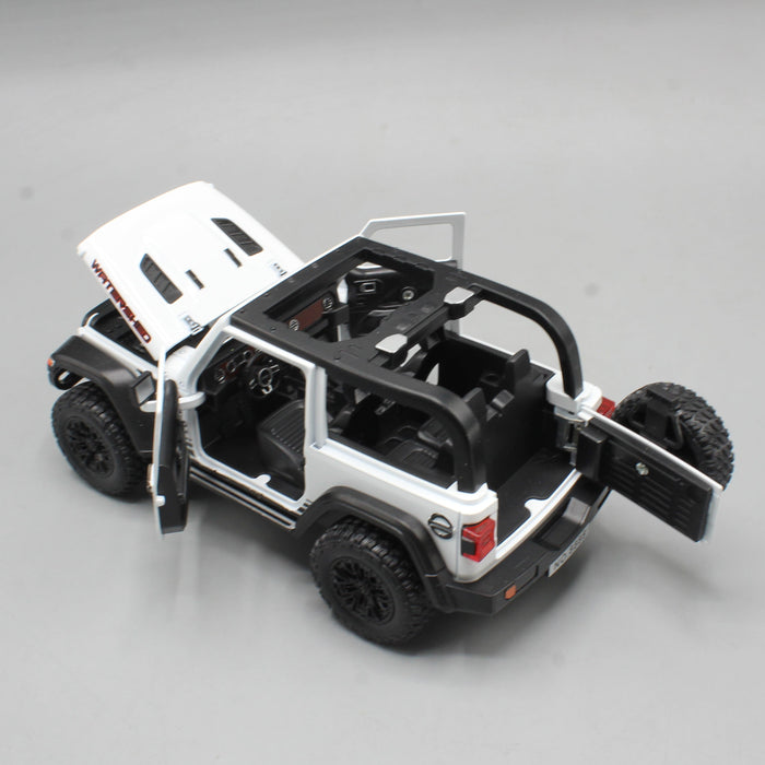 Diecast Wrangler Rubicon Jeep with Light & Sound