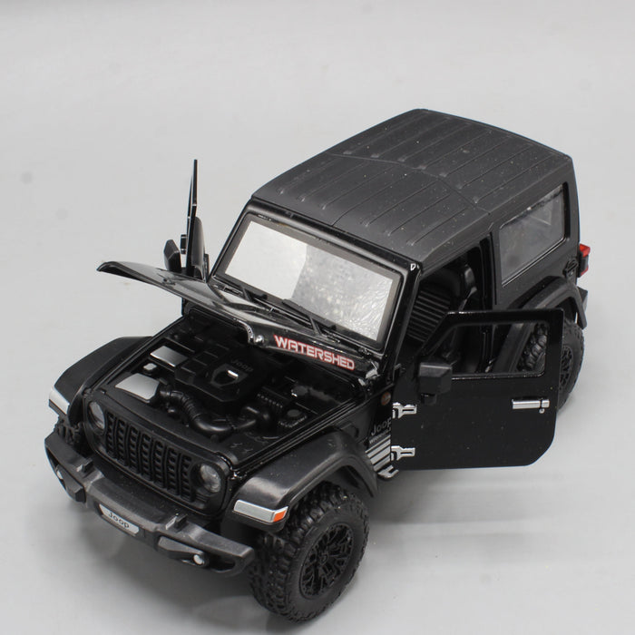 Diecast Wrangler Rubicon Off-Raod Car