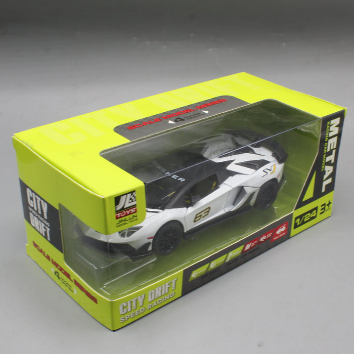 Diecast Lamborghini Aventador SVJ 63 Car