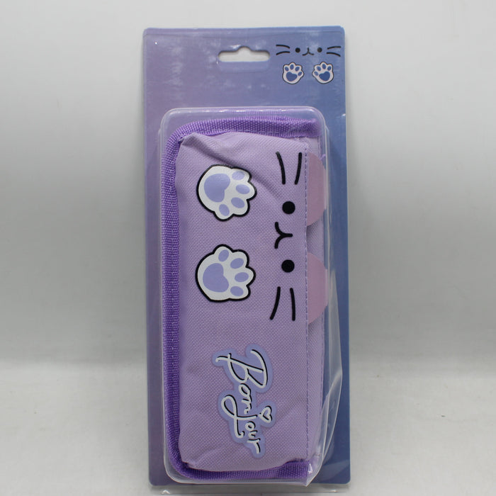 Cute Kitty Punch Pencil Pouch