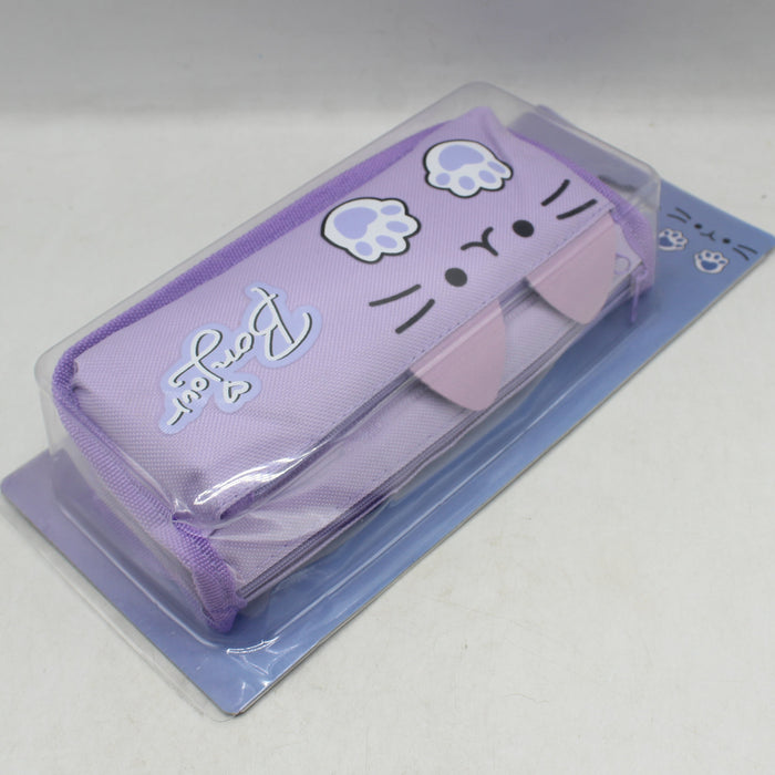 Cute Kitty Punch Pencil Pouch