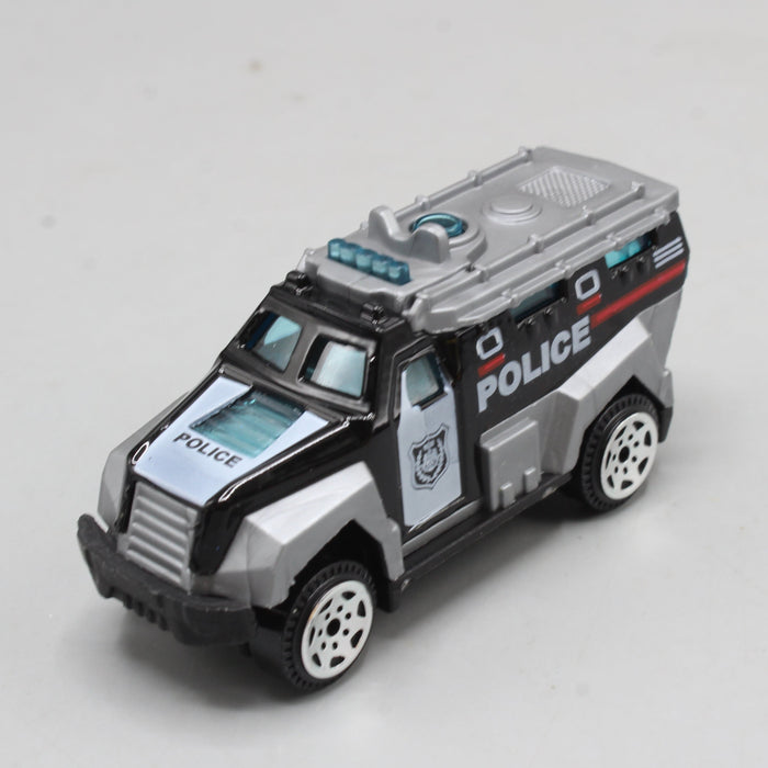 Diecast Police Car Pack of 6