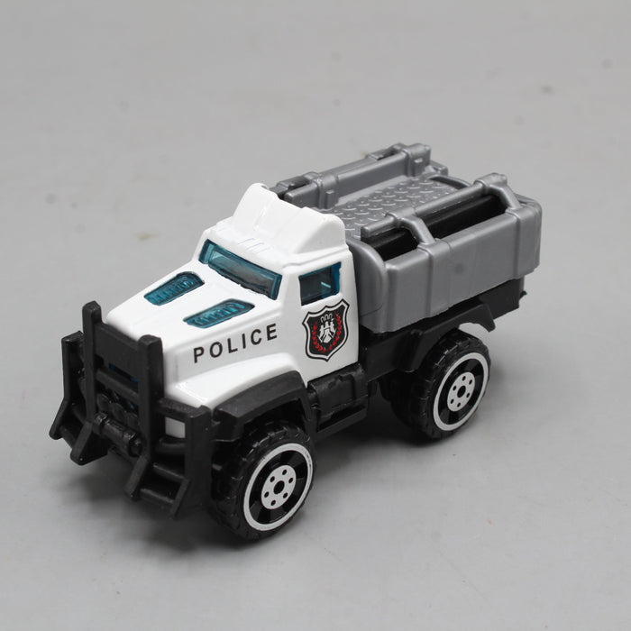 Diecast Police Car Pack of 6
