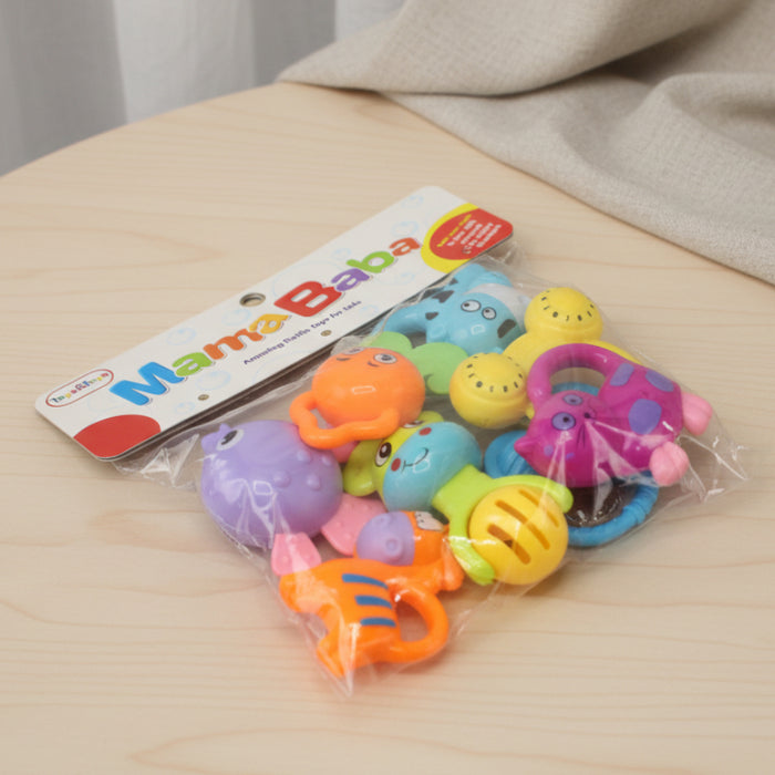 Amazing Animal Theme Baby Rattles