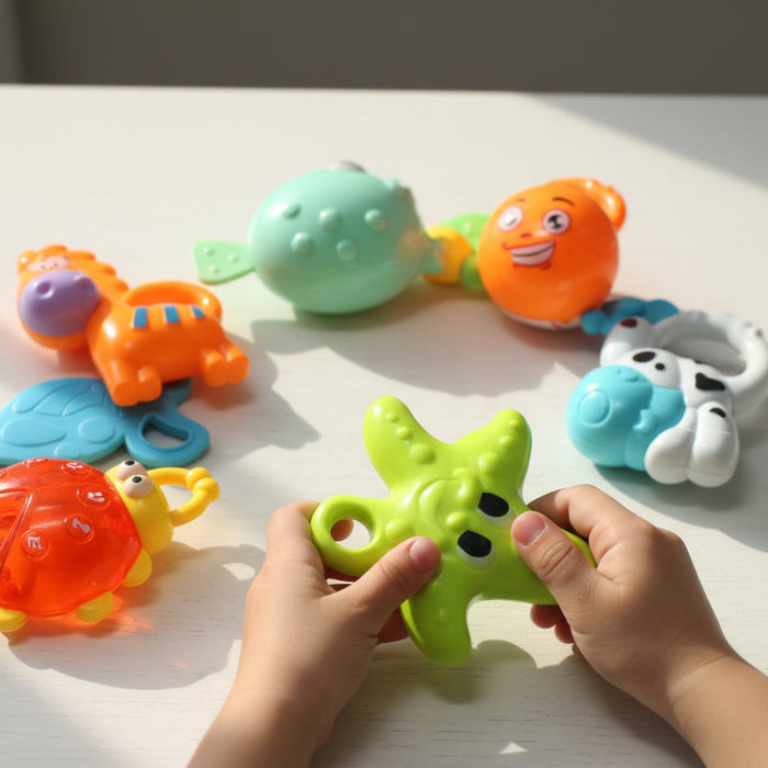 Amazing Baby Rattle Pack of 8