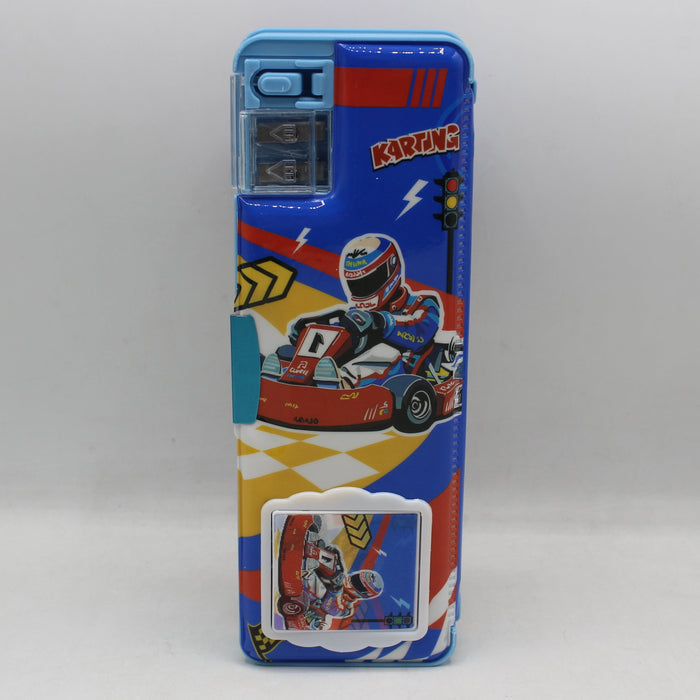 Karting Theme Geometry Box With Calculator