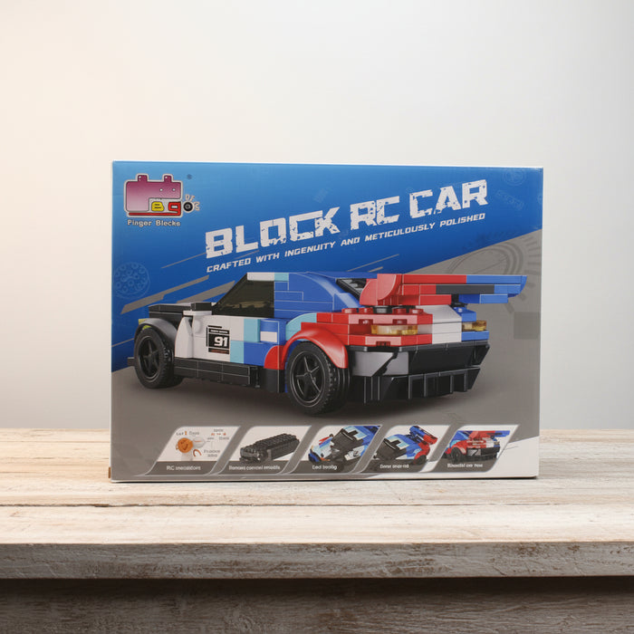 RC Sporty Car Brick Blocks 243 Pieces