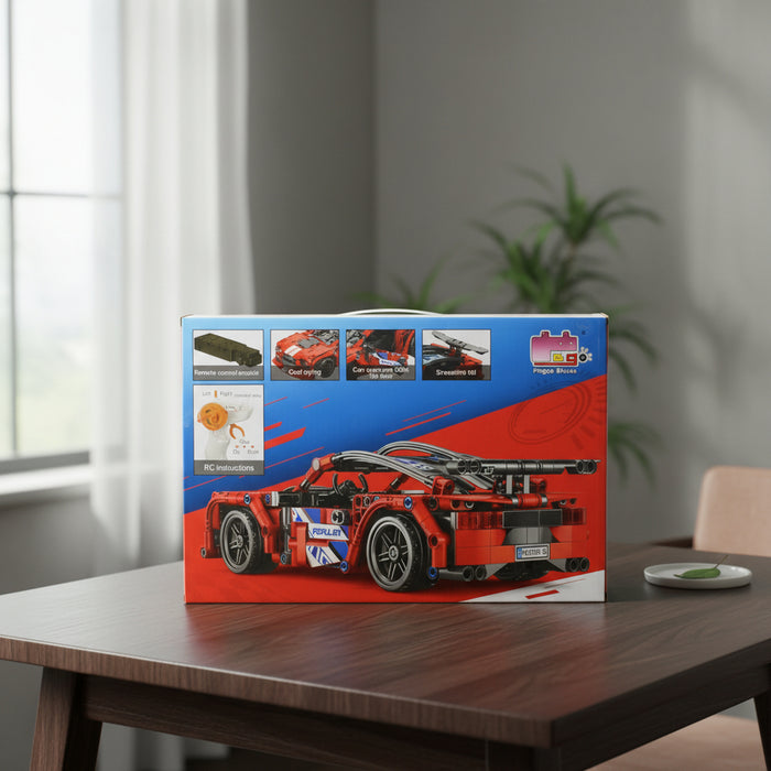 RC Popular Sport Car Brick Blocks 404 Pieces