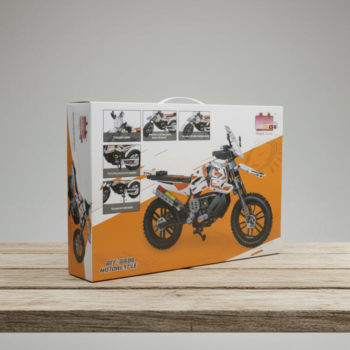 Brick Blocks Capming Motorcycle 514 Pieces