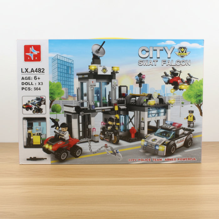 City Police Swat Falcon Brick Blocks