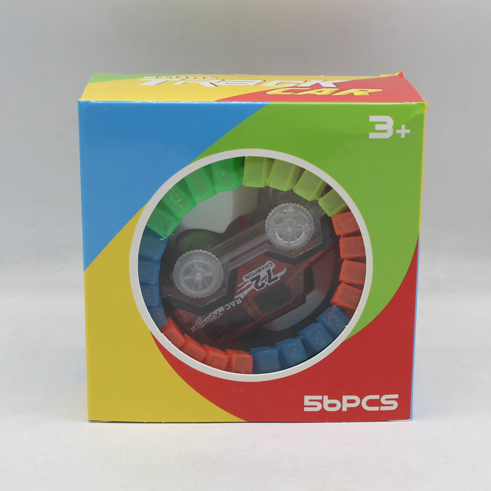 Stunt Track Car 56 Pieces