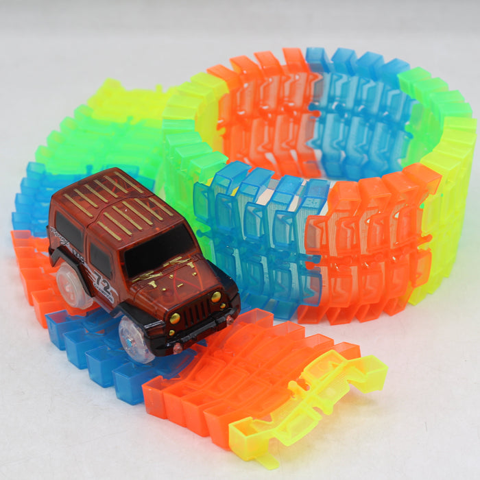 Stunt Track Car 56 Pieces