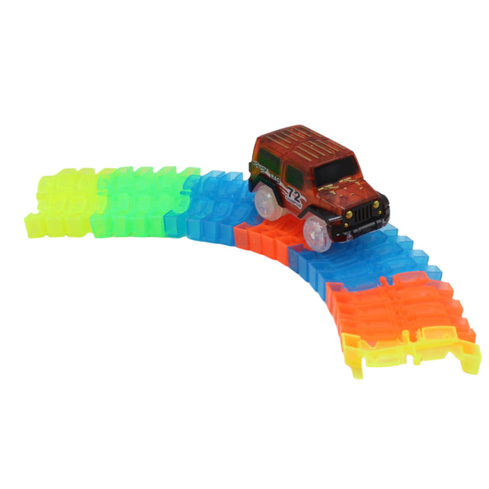 Stunt Track Car 56 Pieces