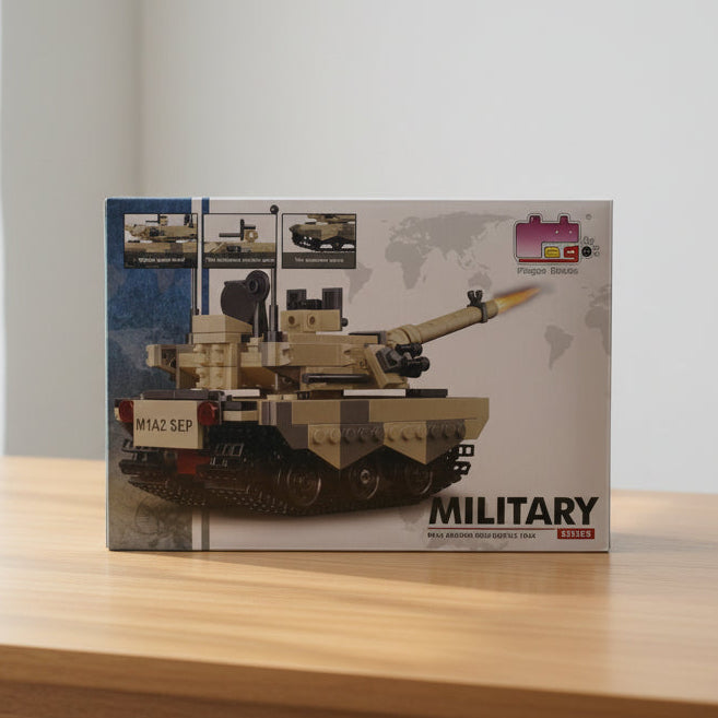 Military M1A2 Arban Main Battle Tank Blocks