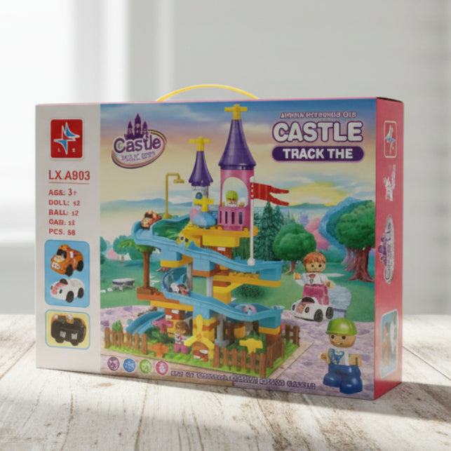 Castle Track Building Blocks 88 Pieces