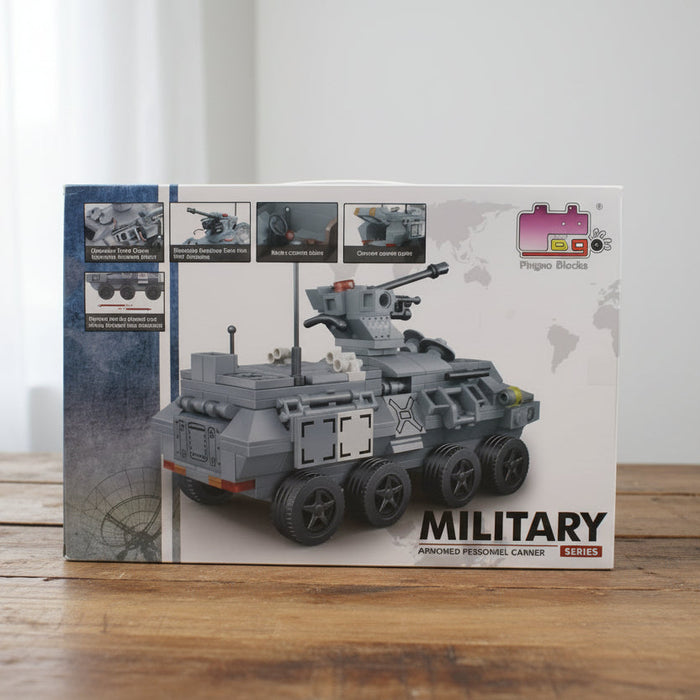 Military Armoured Personnel Carrier Building Blocks
