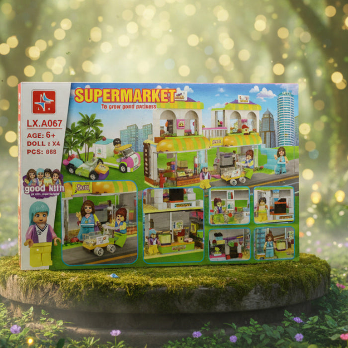City Super Market Store 688 Pieces