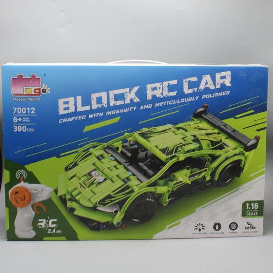 Stem RC Car Brick Blocks 390 Pieces