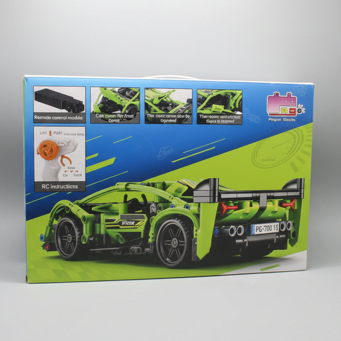 Stem RC Car Brick Blocks 390 Pieces