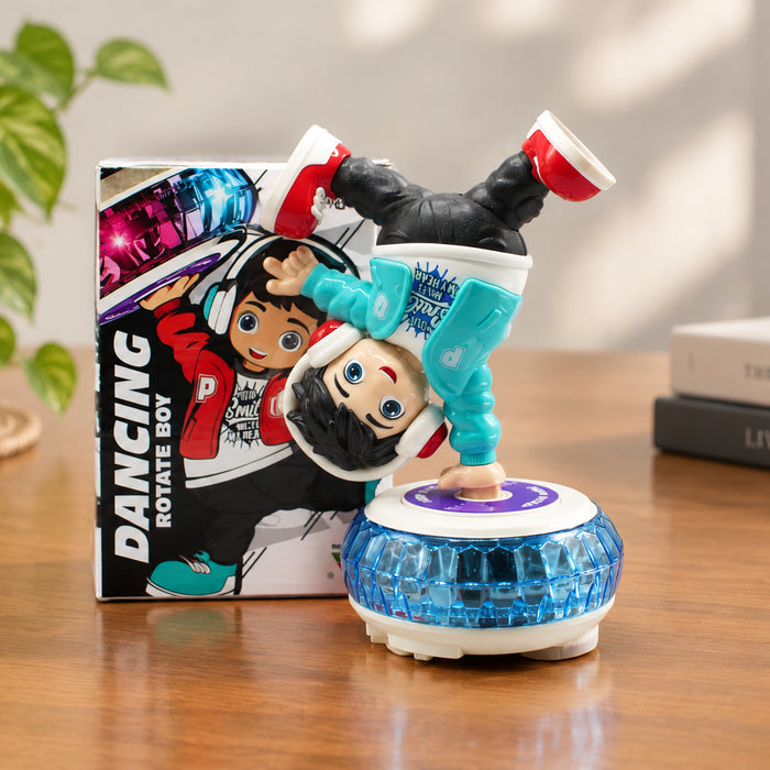 Hip Hop Dancing  Boy with Light & Sound