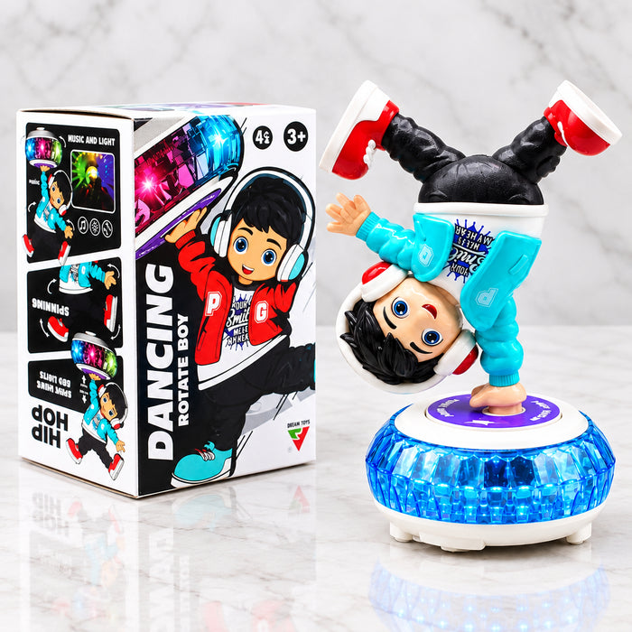 Hip Hop Dancing  Boy with Light & Sound