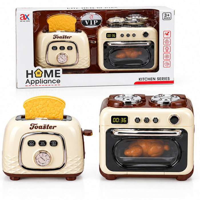 Mini Home Appliances Playset with Light & Music