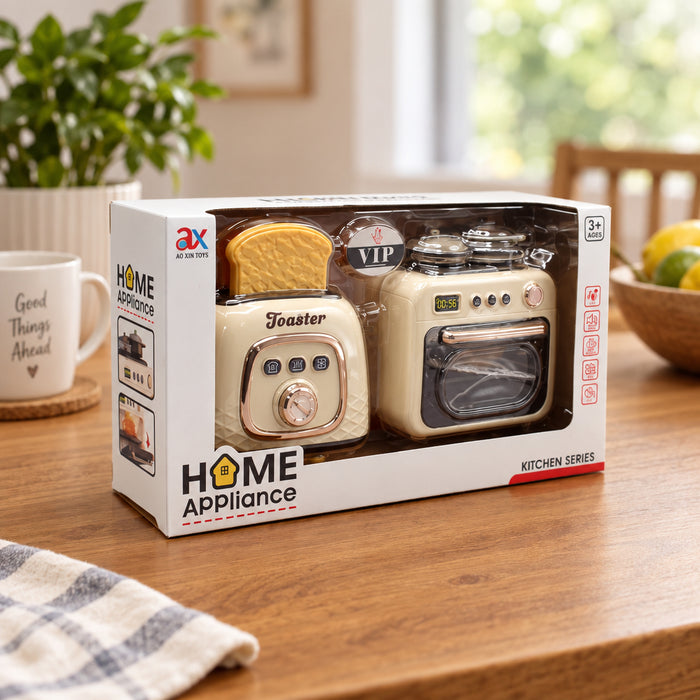 Mini Home Appliances Playset with Light & Music