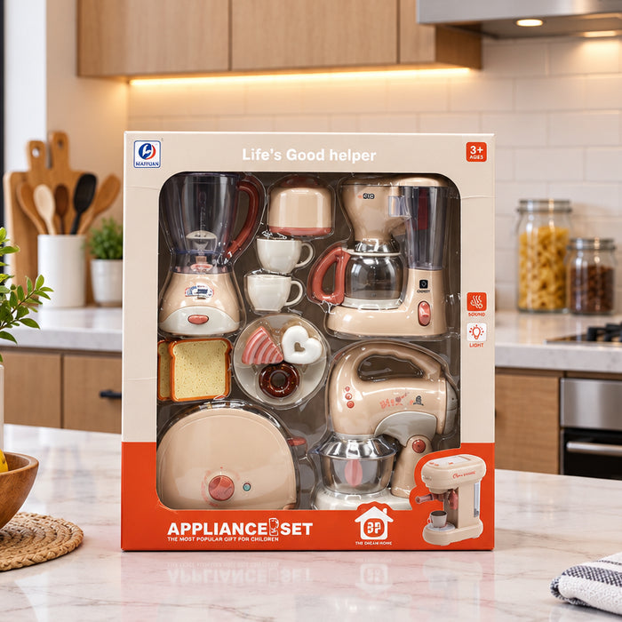 Household Appliances Playset with Light & Music