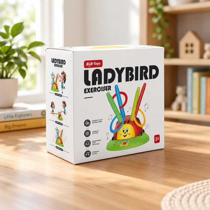 3-in-1  Lady Bird Exerciser Toy