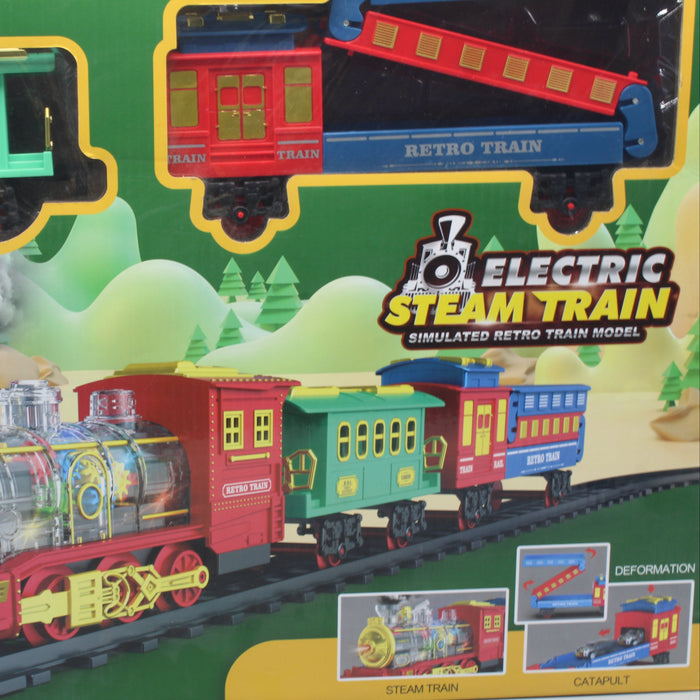 Electric Steam Train 22 Pieces